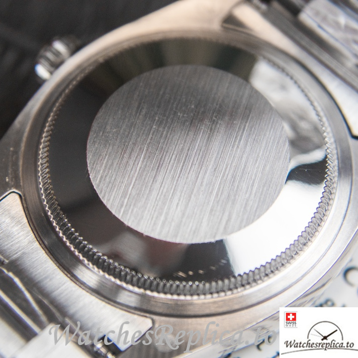 Swiss Rolex Day Date Replica Stainless steel strap 40MM - WatchesReplica.is