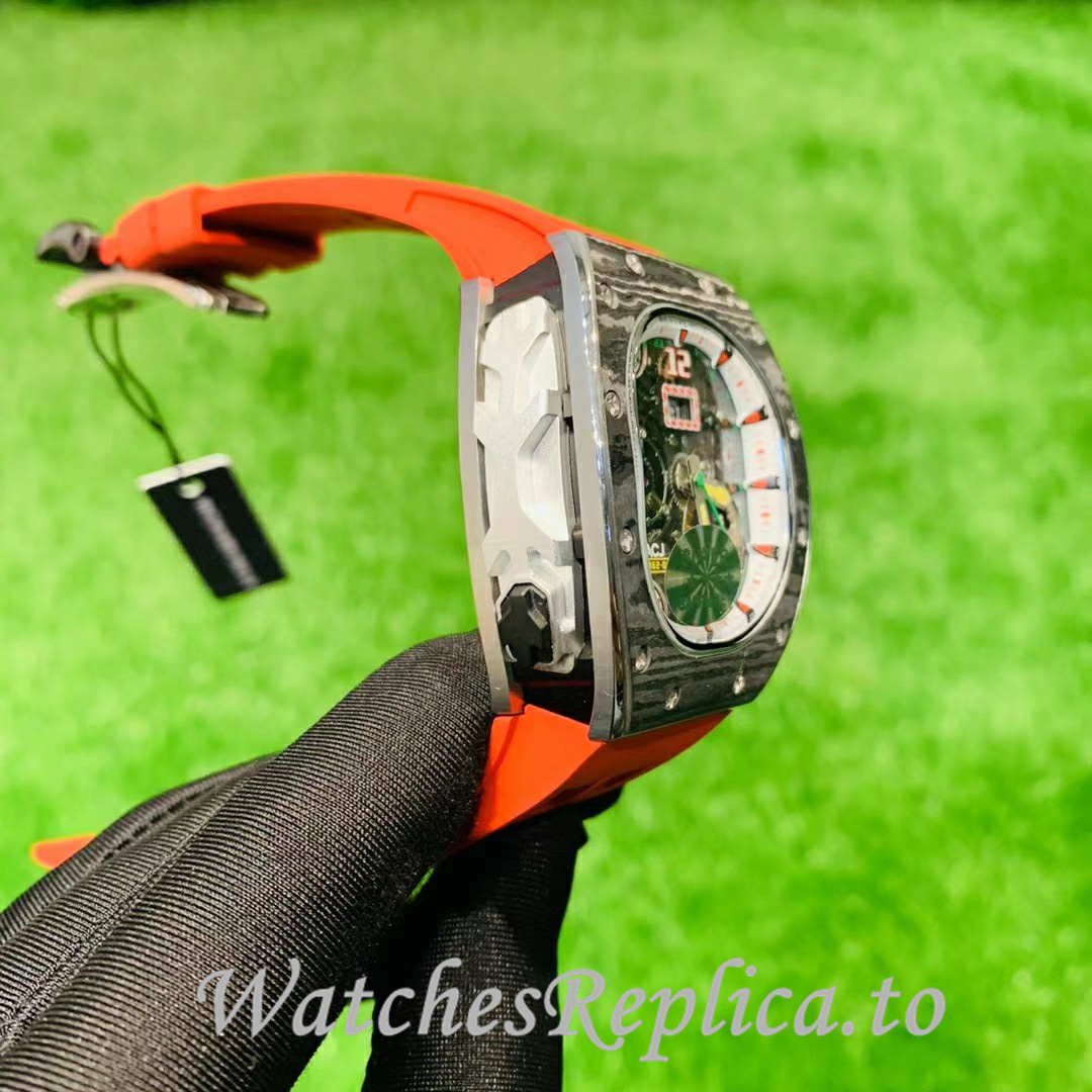 Richard Mille Replica RM62-01 Rubber strap 50MM - WatchesReplica.is