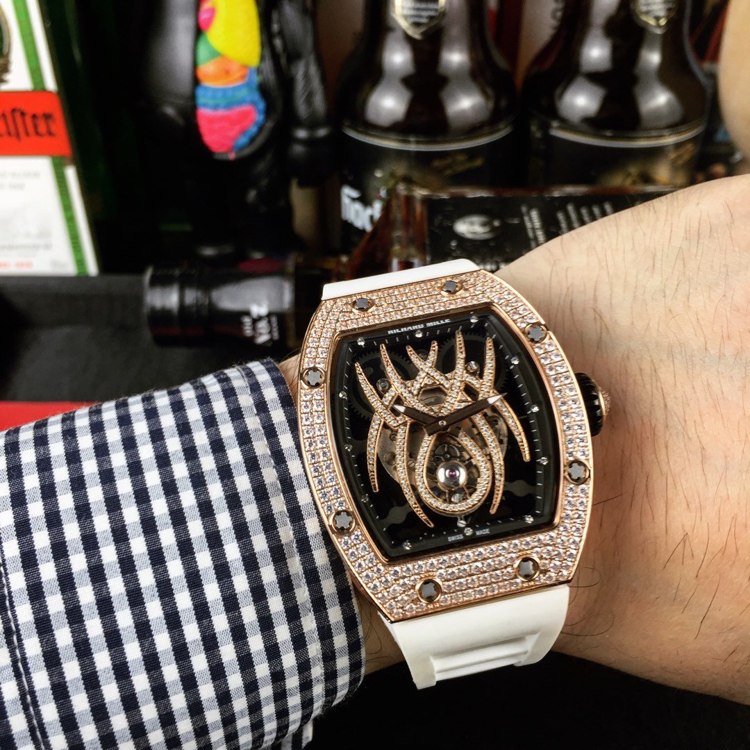 Richard Mille Replica RM19-01 Rubber strap 50MM - WatchesReplica.is