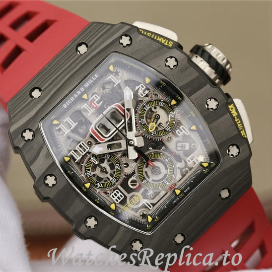 Richard Mille Replica RM11-03 Rubber strap 50MM - WatchesReplica.is