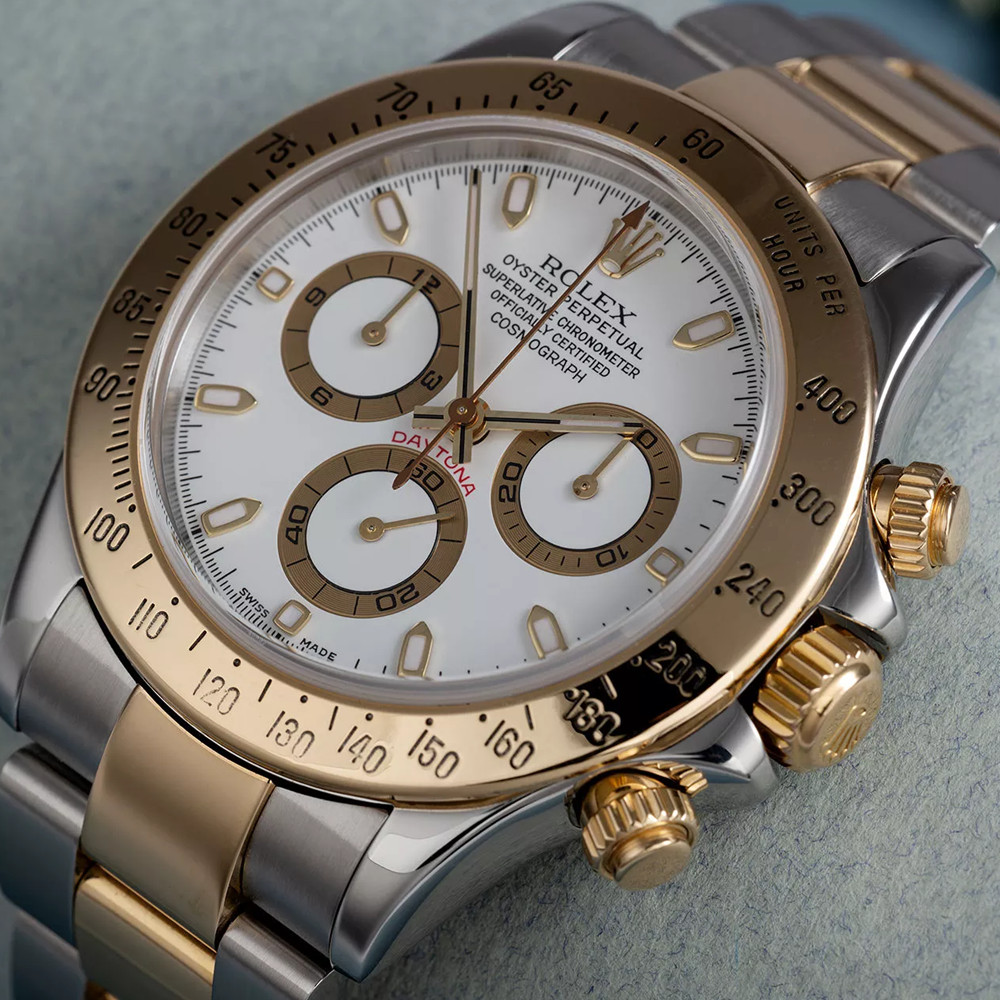 Rolex Daytona White Dial 16523 - WatchesReplica.is