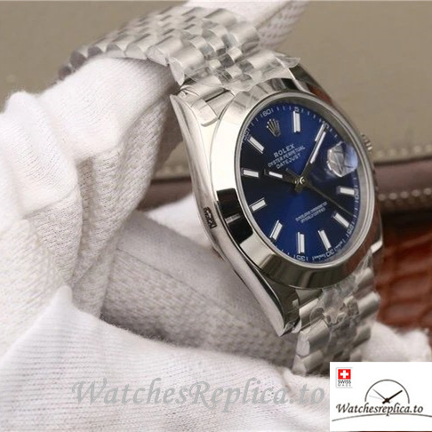 Swiss Rolex Datejust Replica 126300-0002 Stainless steel strap 41MM - WatchesReplica.is