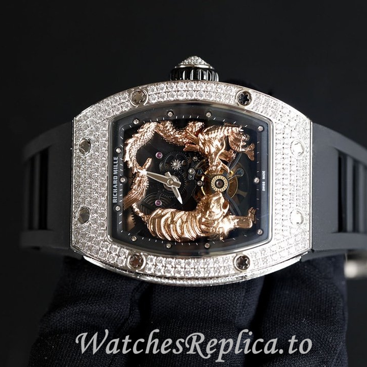 Richard Mille Replica RM51-01 Rubber strap 50MM - WatchesReplica.is