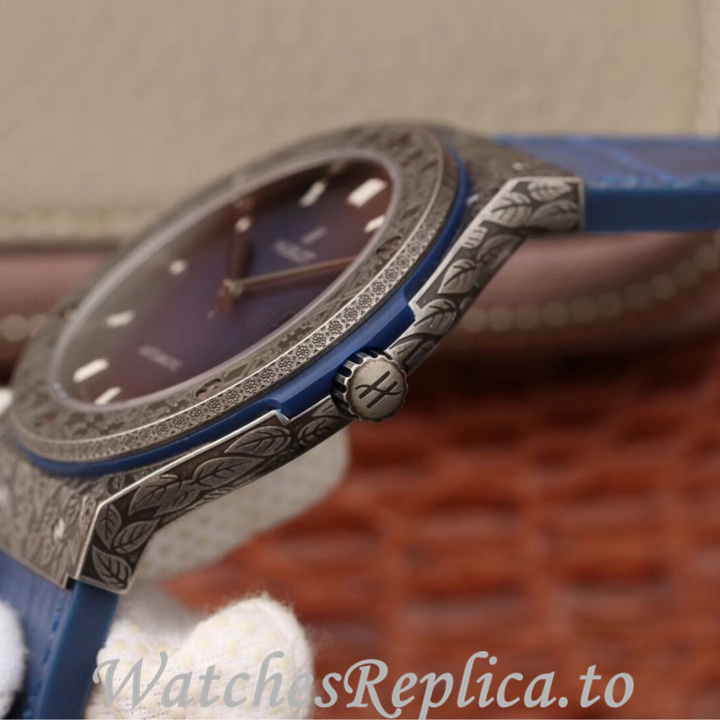 Hublot Replica Classic Fusion Series Leather strap 45MM - WatchesReplica.is