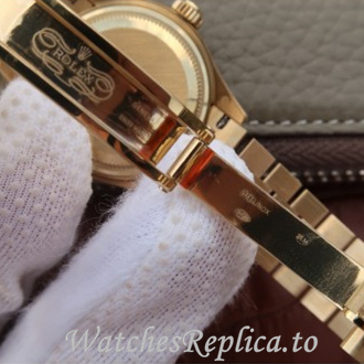 Swiss Rolex Datejust Replica 178278 Yellow Gold strap 31MM - WatchesReplica.is