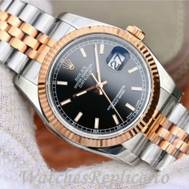 Swiss Rolex Datejust Replica 126331 Stainless steel strap 36MM - WatchesReplica.is