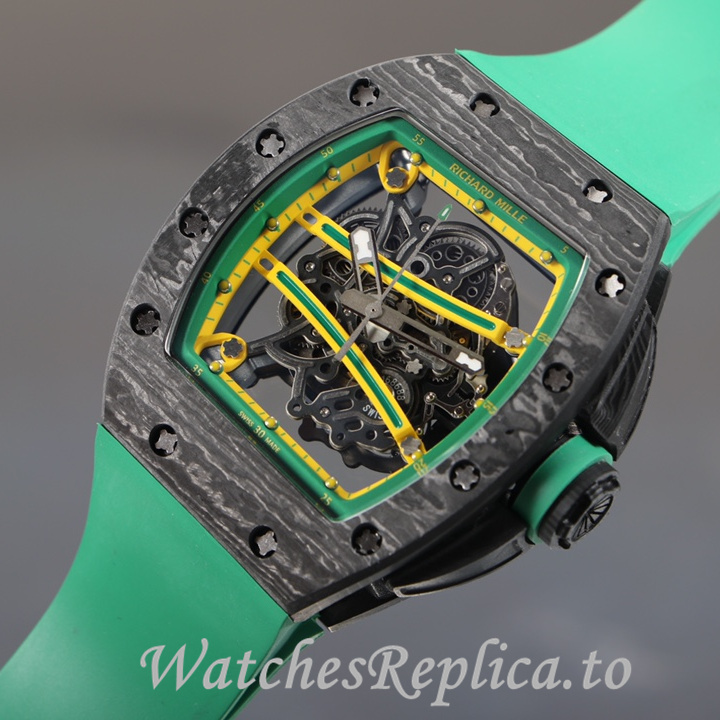 Richard Mille Replica RM61-01 Rubber strap 51MM - WatchesReplica.is