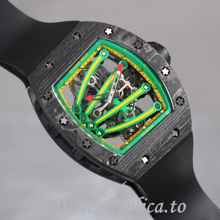 Richard Mille Replica RM59-01 Rubber strap 51MM - WatchesReplica.is