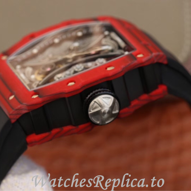 Richard Mille Replica RM53-01 Rubber strap 50MM - WatchesReplica.is