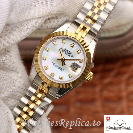 Swiss Rolex Datejust 279173 Stainless steel strap 28MM - WatchesReplica.is