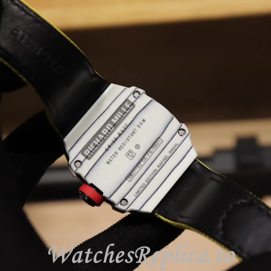 Richard Mille Replica RM27-02 Canvas strap 49MM - WatchesReplica.is