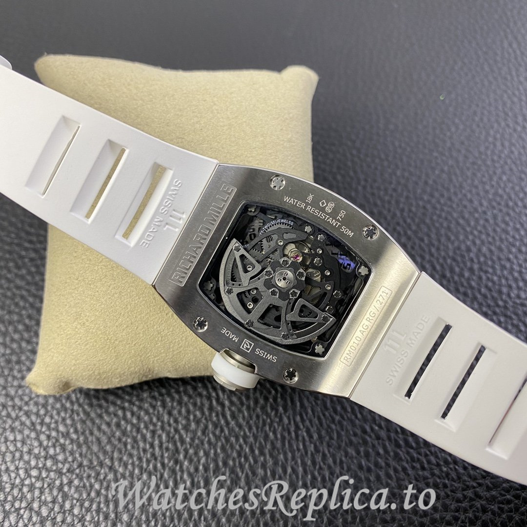 Richard Mille Replica RM010 Rubber strap 48MM - WatchesReplica.is