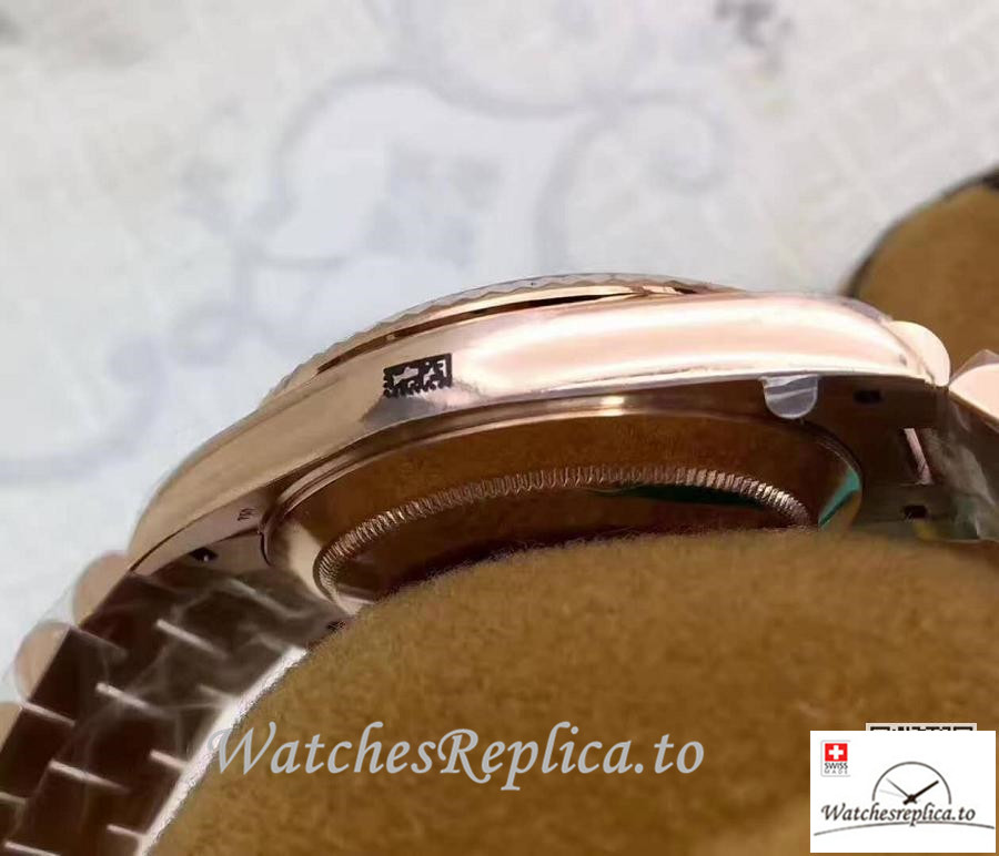 Swiss Rolex Day Date Replica 228235 002 Roman Markers 40MM - WatchesReplica.is