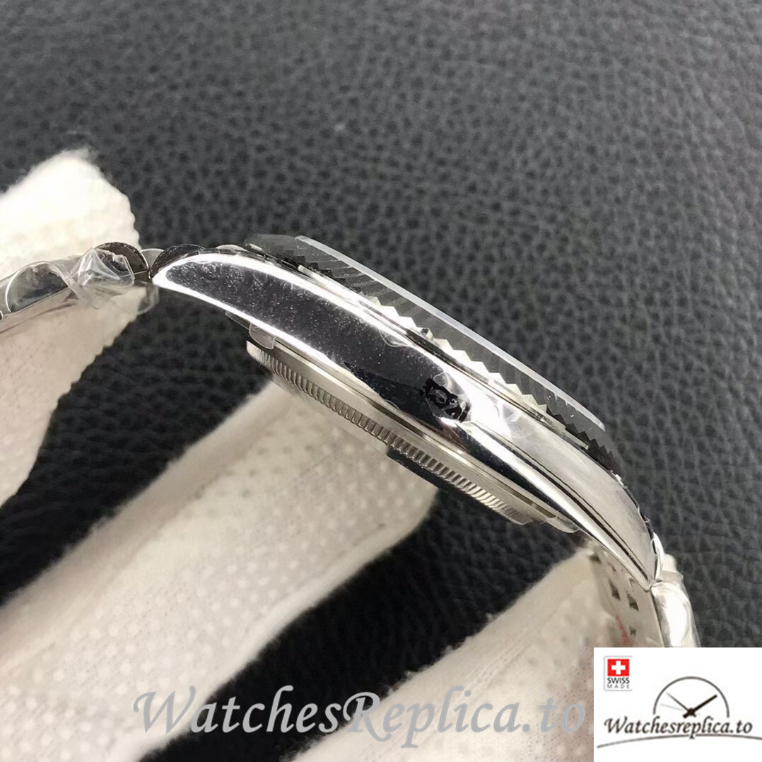 Swiss Rolex Datejust 126233 Replica Stainless steel strap 36MM - WatchesReplica.is