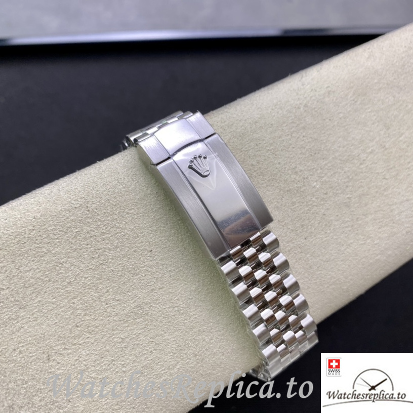 Swiss Rolex Datejust 126334 Replica Stainless steel strap 41MM - WatchesReplica.is
