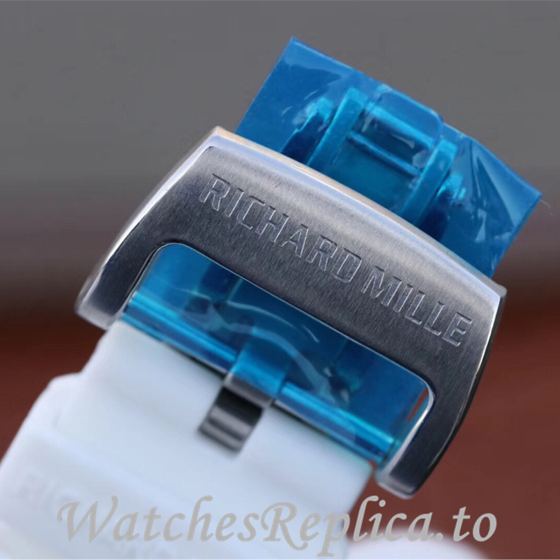 Richard Mille Replica RM055 Rubber strap 50MM - WatchesReplica.is