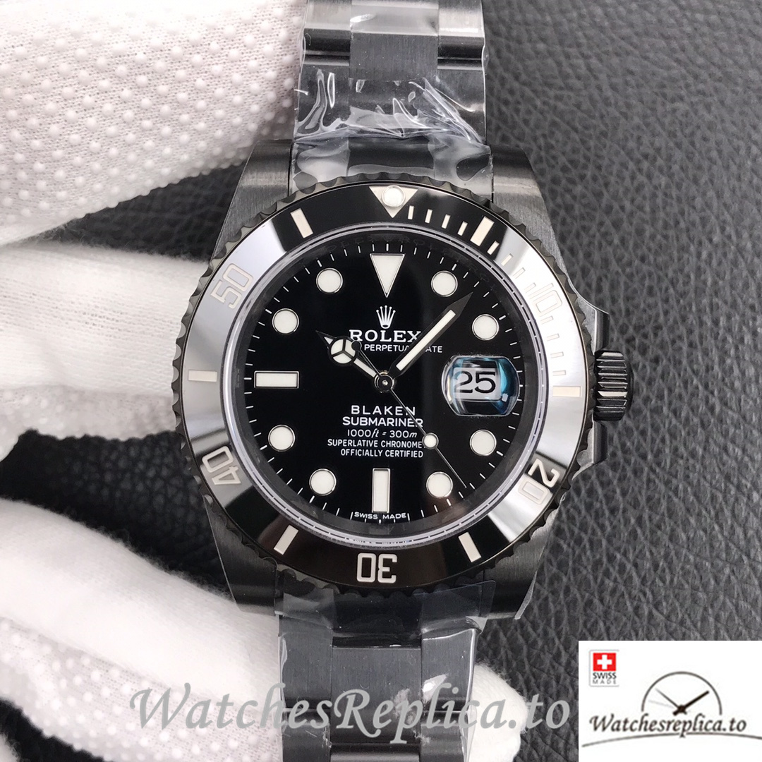 Swiss Rolex Submariner Replica 116610LN Stainless steel strap 40MM - WatchesReplica.is
