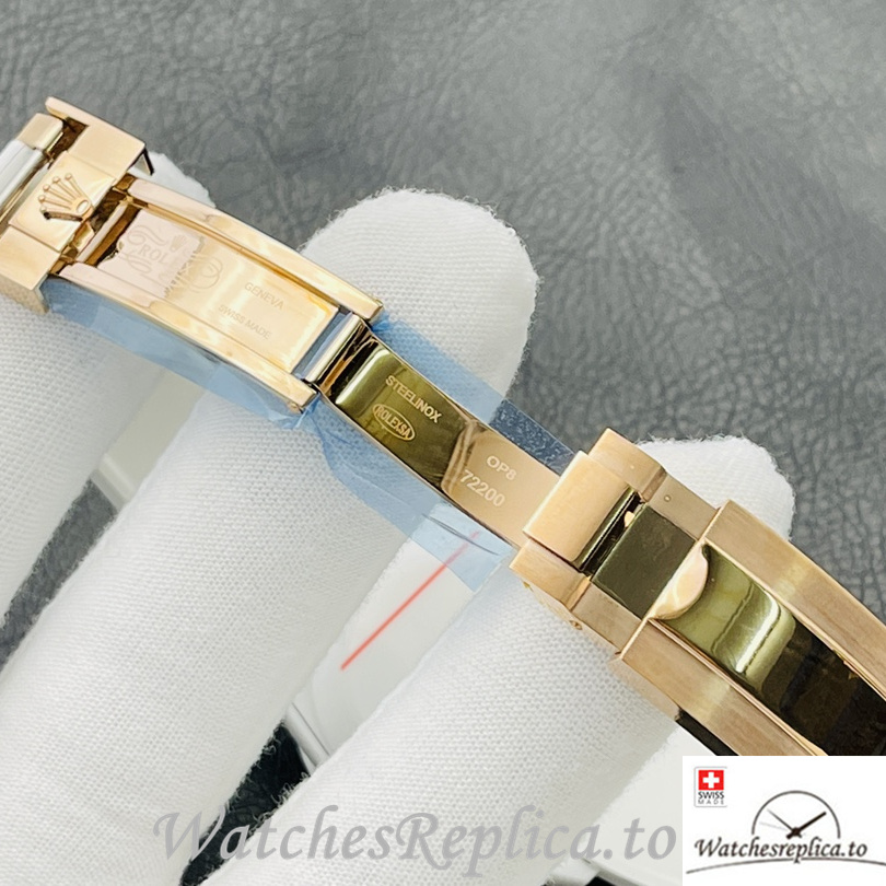 Swiss Rolex Daytona Replica Rubber strap 40MM - WatchesReplica.is