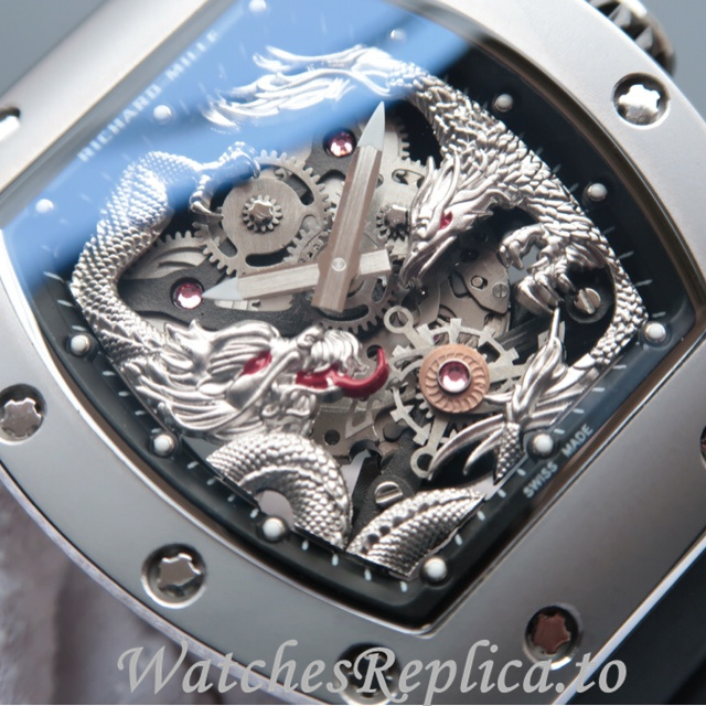 Richard Mille Replica RM57-01 Rubber strap 50MM - WatchesReplica.is
