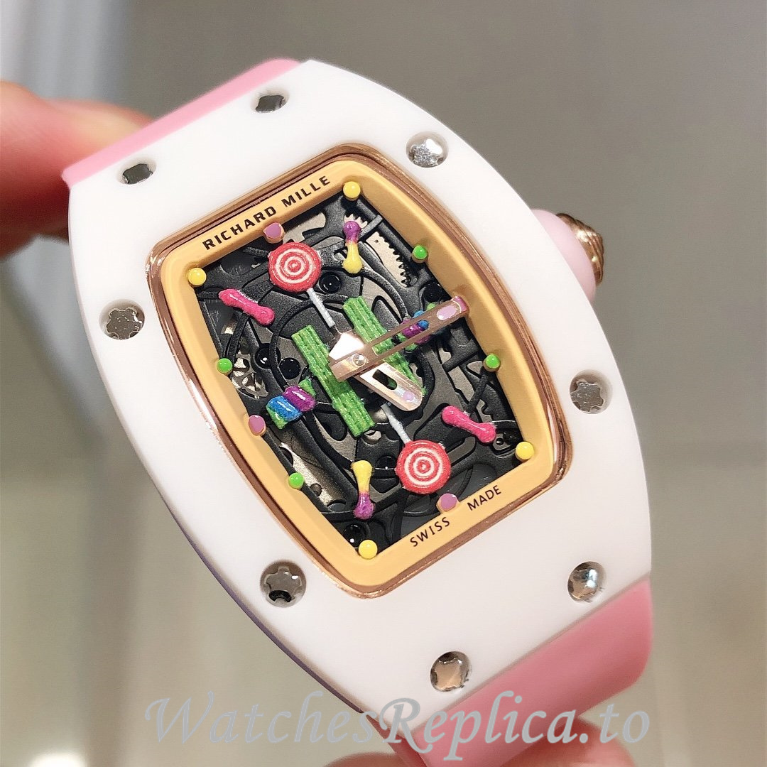 Richard Mille Replica RM37-01 Rubber strap 52.65x34.40MM - WatchesReplica.is