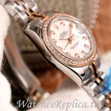 Swiss Rolex Datejust Replica 279383 Stainless steel strap 28MM - WatchesReplica.is