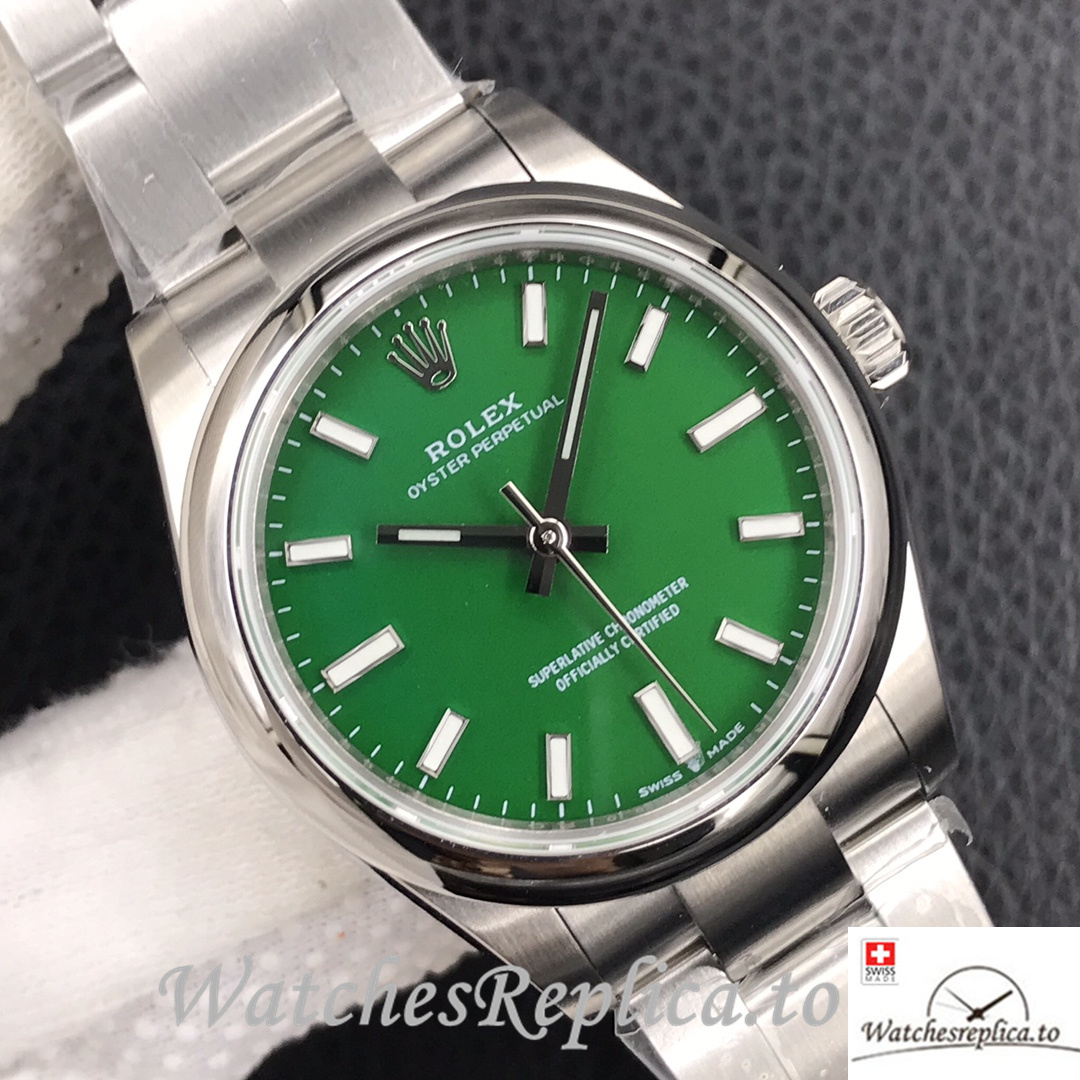 Swiss Rolex Oyster Perpetual Replica 277200 Stainless steel strap 31MM - WatchesReplica.is
