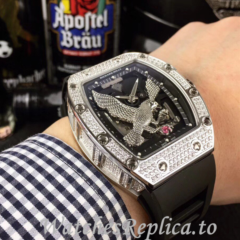 Richard Mille Replica RM23-02 Rubber strap 50MM - WatchesReplica.is