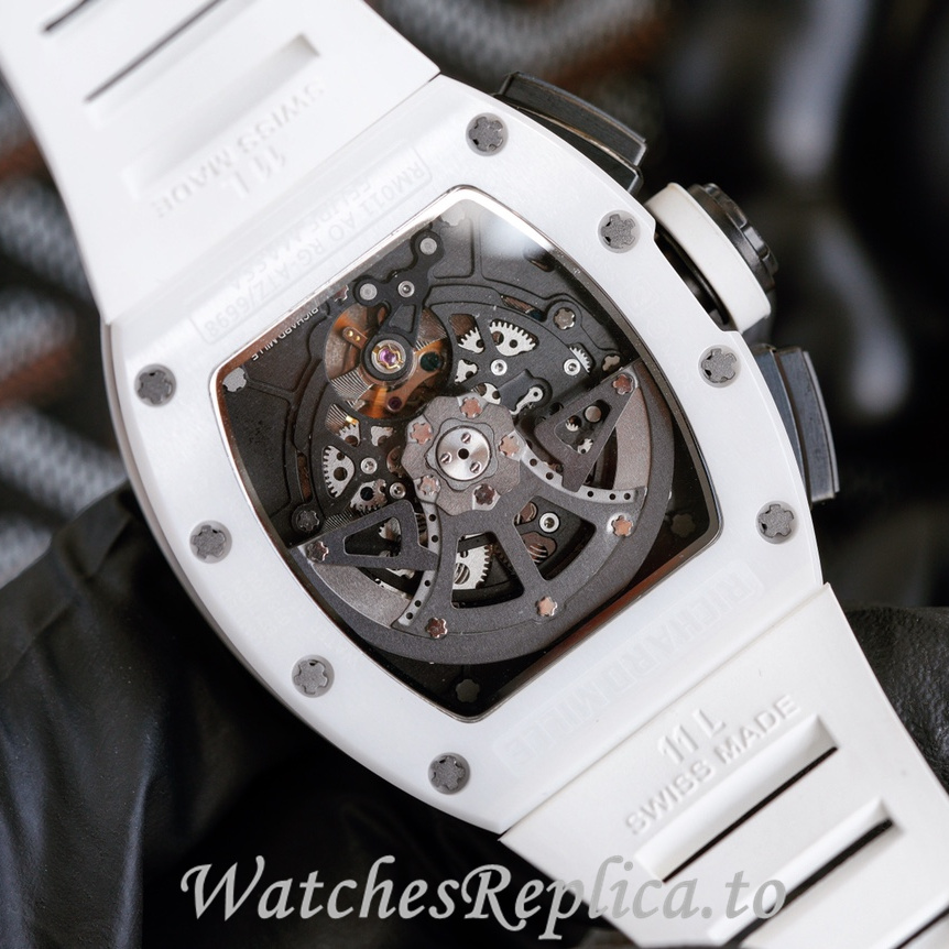 Richard Mille Replica RM11-03 Rubber strap 50MM - WatchesReplica.is