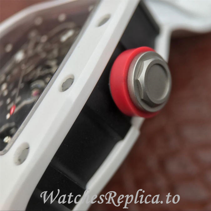 Richard Mille Replica RM055 Rubber strap 50MM - WatchesReplica.is