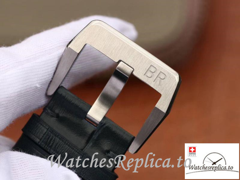 Swiss Bell & Ross Replica BR-X2 001 Black Strap 42.5MM - WatchesReplica.is