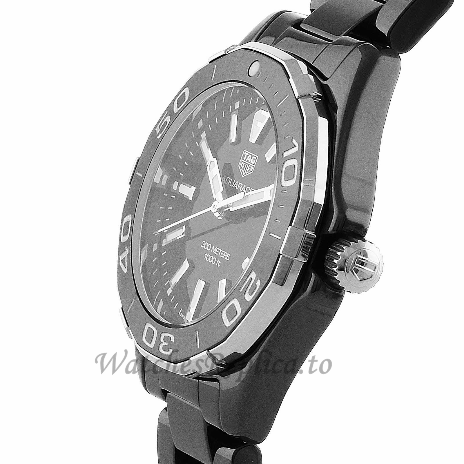 TAG Heuer Replica Aquaracer 35mm Ladies Watch WAY1390.BH0716 - WatchesReplica.is