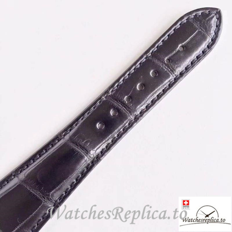 Swiss Patek Philippe Nautilus Jumbo Replica 5711 Black Strap 40MM - WatchesReplica.is