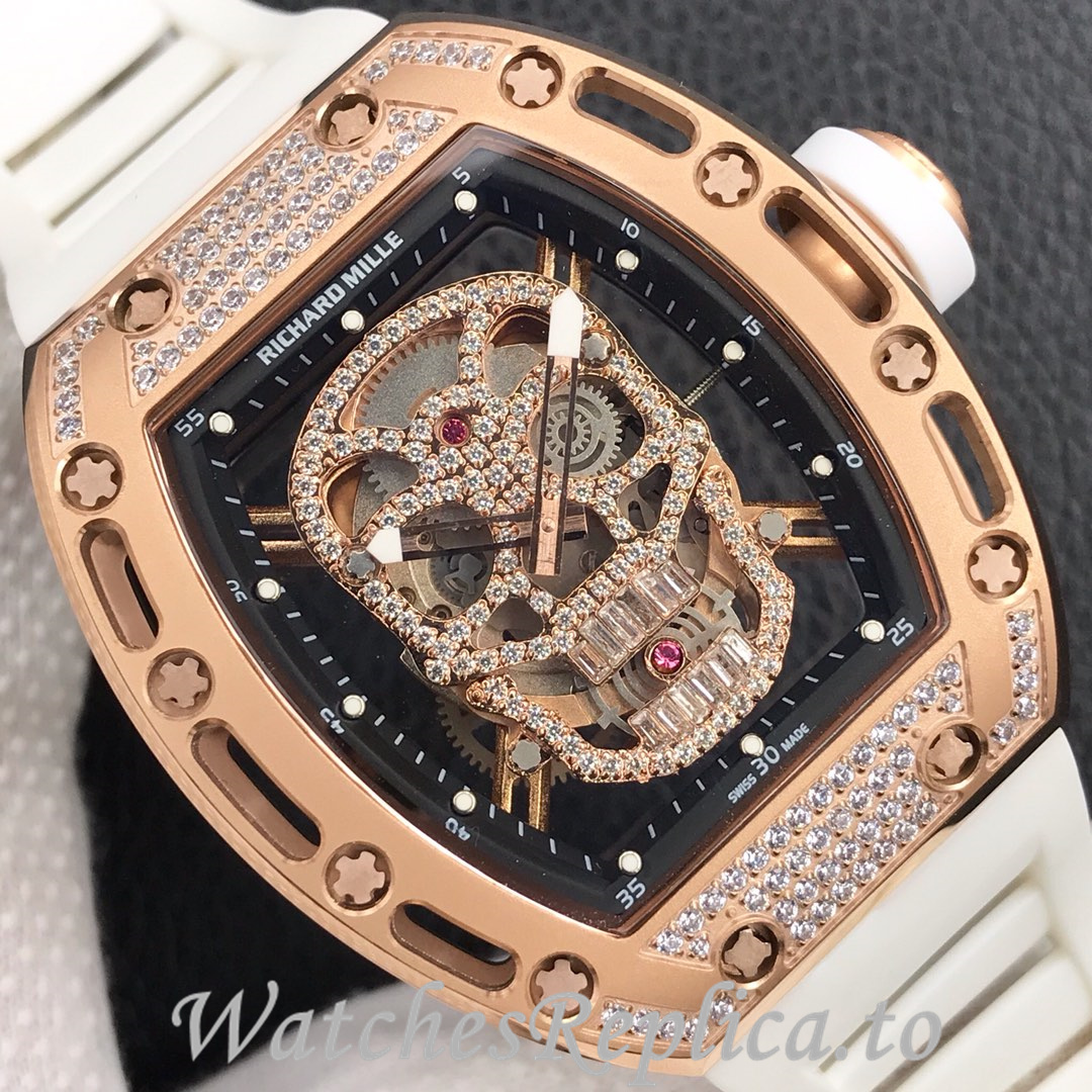 Richard Mille Replica RM052 Rubber strap 50MM - WatchesReplica.is
