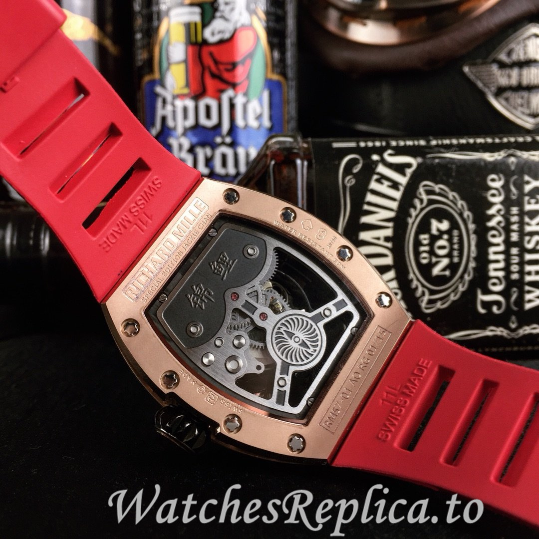 Richard Mille Replica RM57-01 Rubber strap 50MM - WatchesReplica.is
