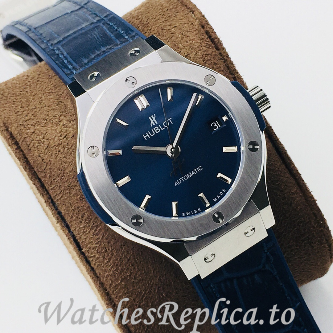 Hublot Replica Classic-Fusion-Series Leather strap 38MM - WatchesReplica.is
