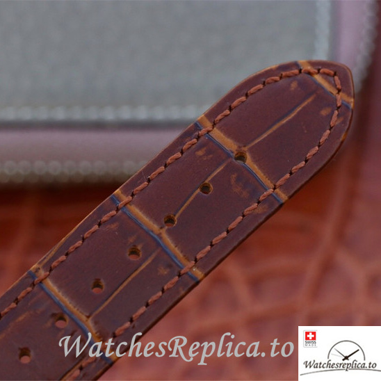 Swiss Rolex Day-Date Replica 118135 Leather strap 36MM - WatchesReplica.is