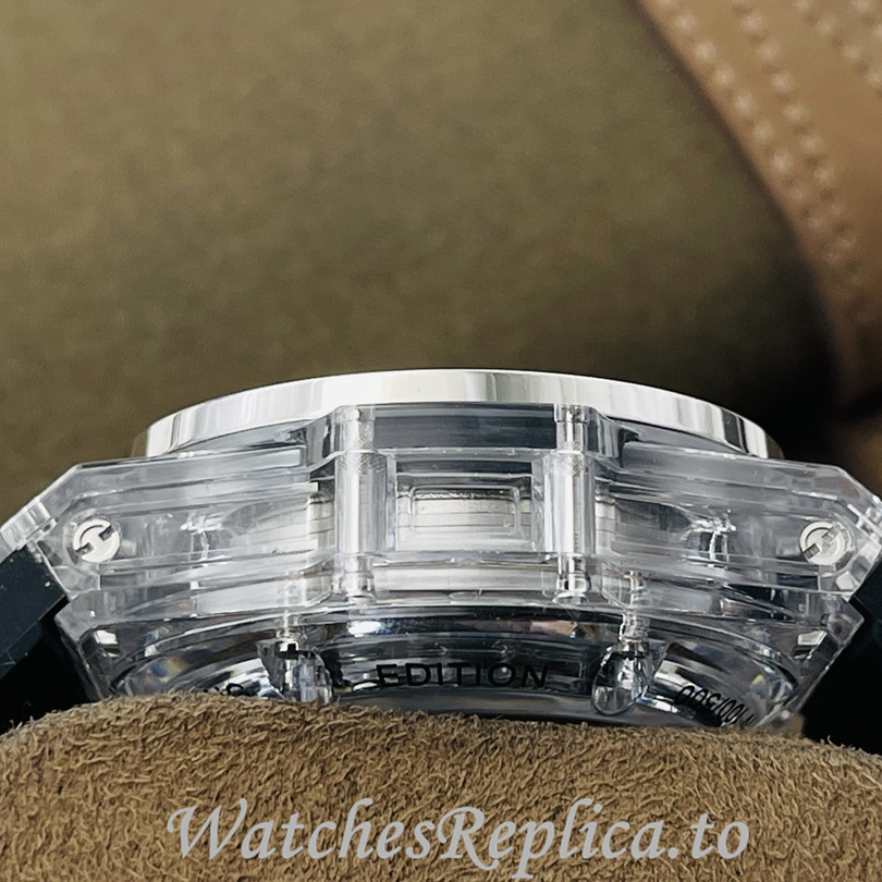 Hublot Replica 411.JX.4802.RT Rubber strap 45MM - WatchesReplica.is