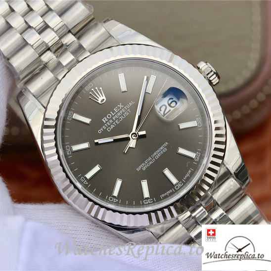 Swiss Rolex Datejust Replica 116234 Stainless steel strap 36MM - WatchesReplica.is