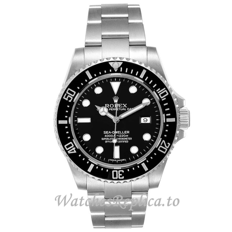 Rolex Sea-Dweller Replica 116600 Black Dial - WatchesReplica.is