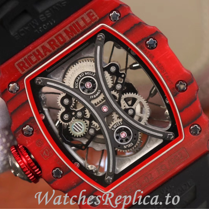 Richard Mille Replica RM53-01 Rubber strap 50MM - WatchesReplica.is