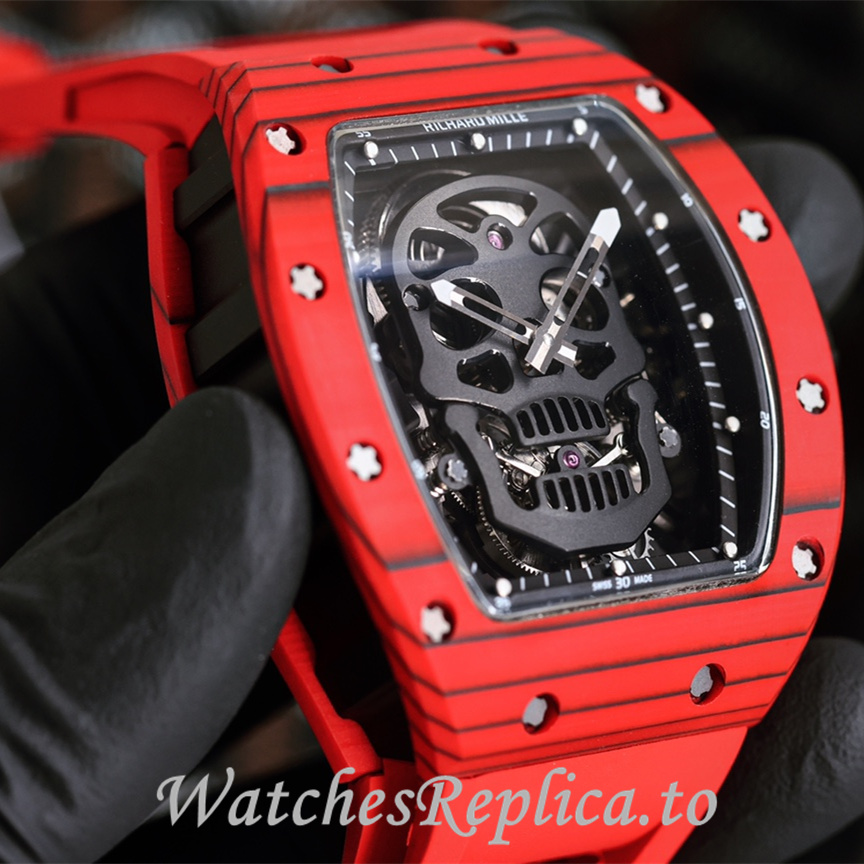 Richard Mille Replica RM052 Rubber strap 50MM - WatchesReplica.is