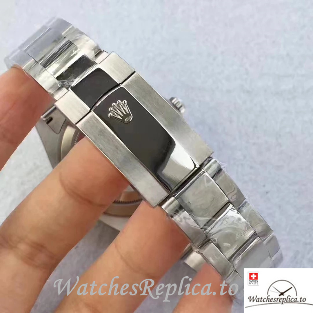 Swiss Rolex Datejust Replica 116334 Stainless steel strap 41MM - WatchesReplica.is