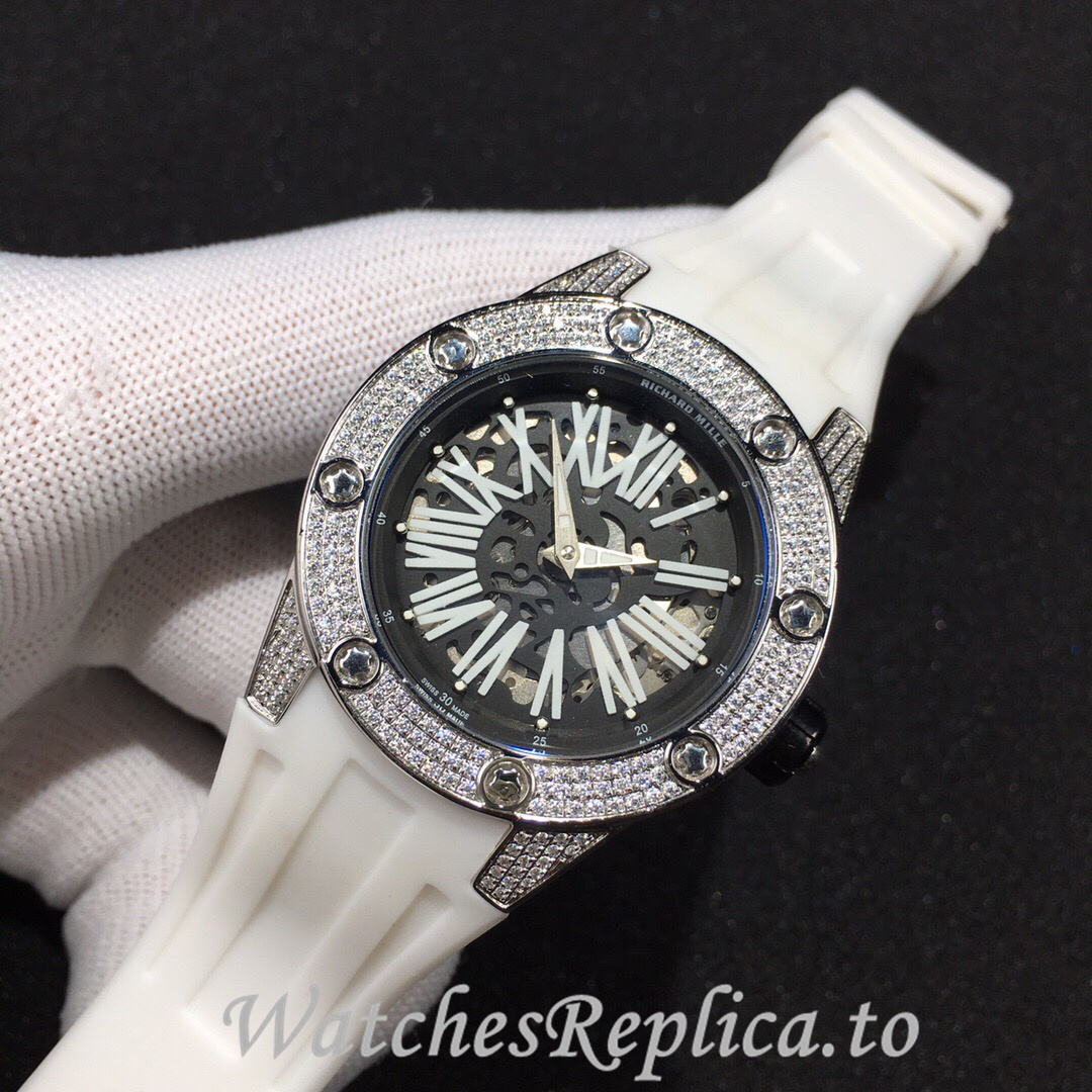 Richard Mille Replica RM033 Rubber strap 46MM - WatchesReplica.is