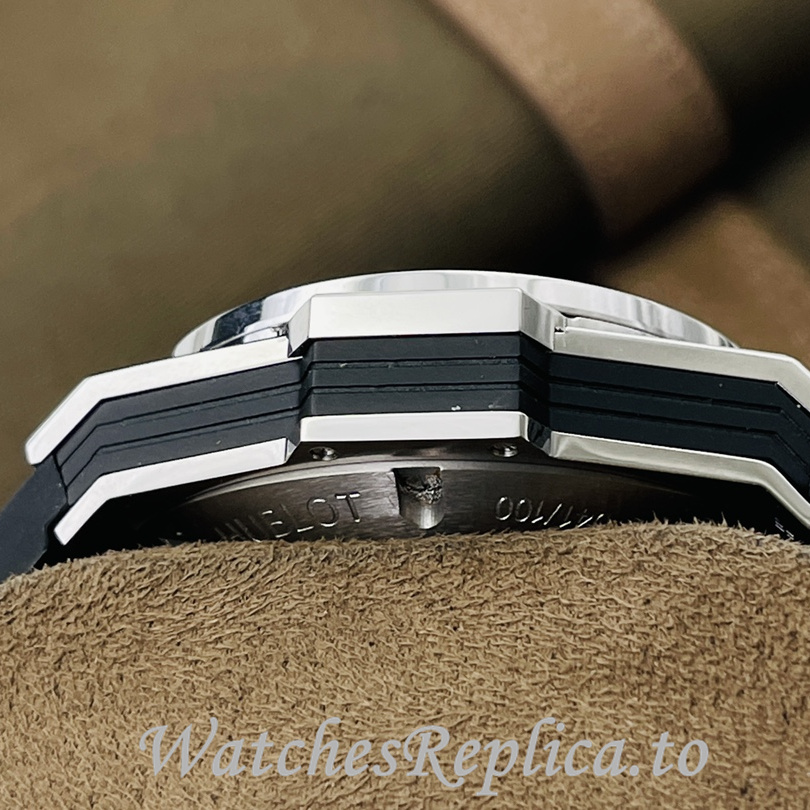 Hublot Replica Big Bang Sang Bleu II Rubber strap 45MM - WatchesReplica.is