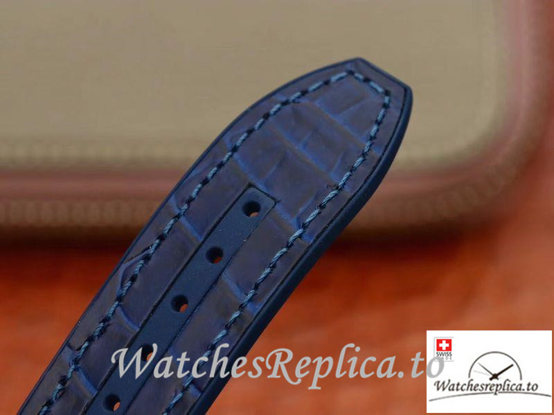 Swiss Franck Muller Vanguard Replica V45 002 Blue Strap 45MM - WatchesReplica.is
