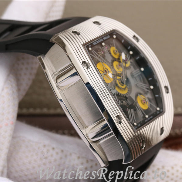 Richard Mille Replica RM018 Rubber strap 48MM - WatchesReplica.is