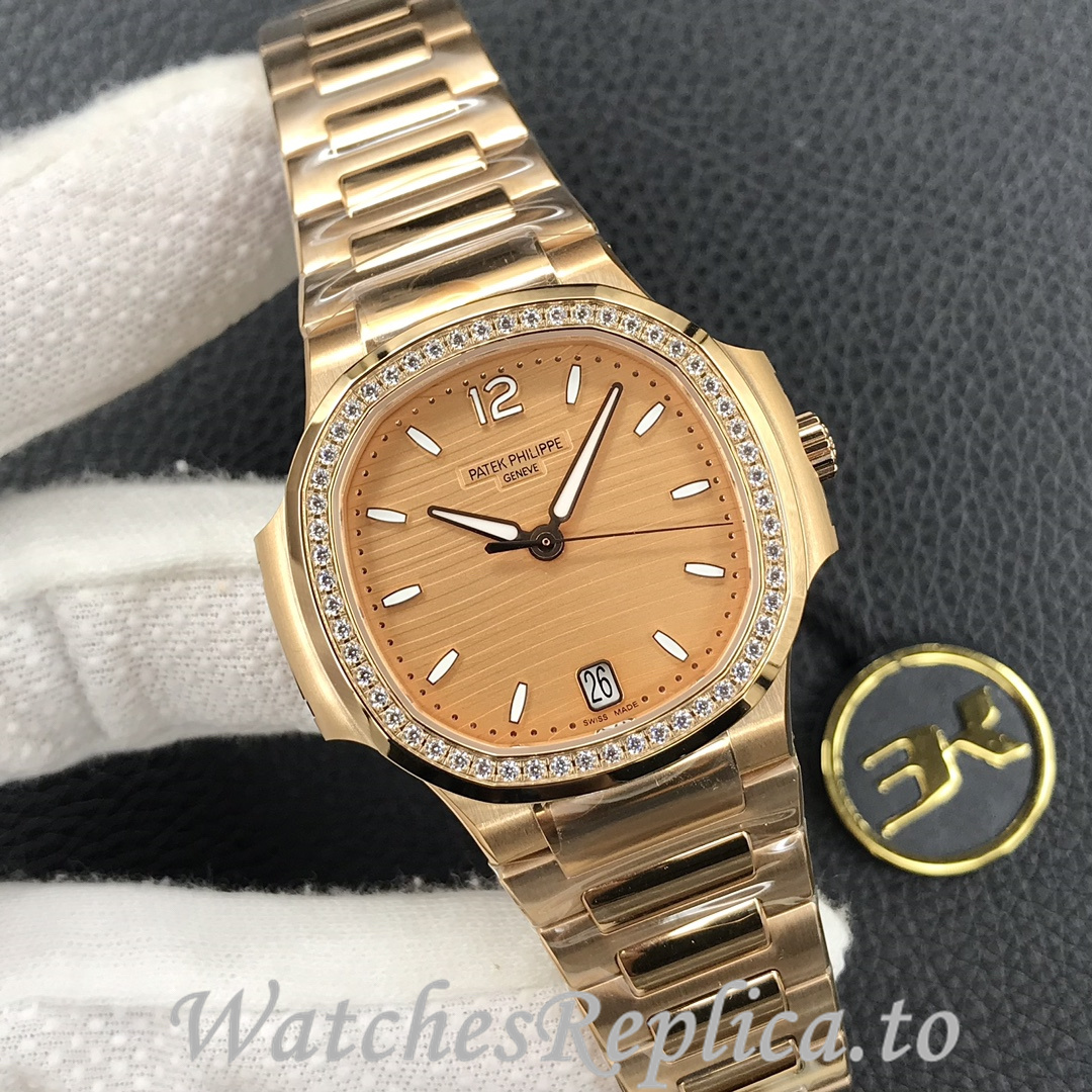 Patek Philippe Replica Nautilus 7118 Stainless steel strap 34MM - WatchesReplica.is