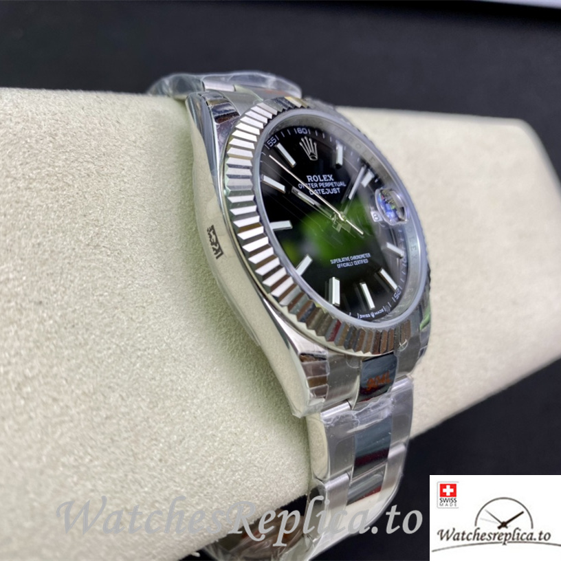 Swiss Rolex Datejust Replica 126331 Stainless steel strap 41MM - WatchesReplica.is