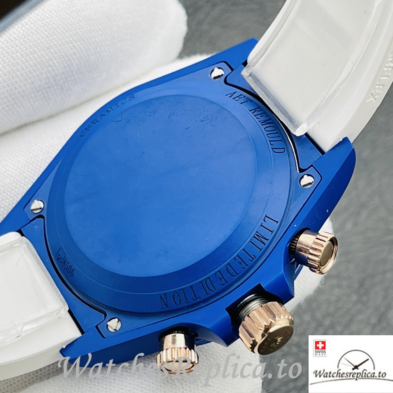 Swiss Rolex Daytona Replica Rubber strap 40MM - WatchesReplica.is