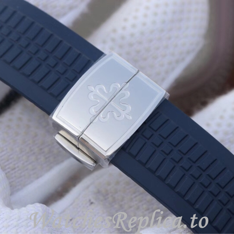 Patek Philippe Replica Aquanaut Rubber strap 40MM - WatchesReplica.is